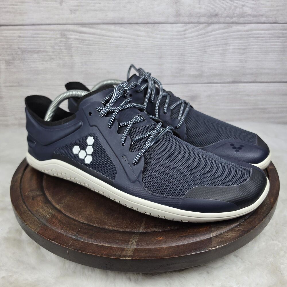 Vivobarefoot Primus Lite Shoes Mens Sz 43 Blue Minimalist Barefoot Sneaker